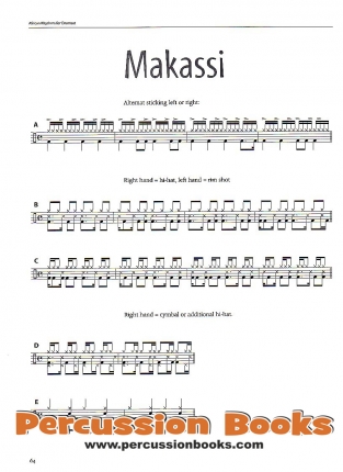 African Rhythms for Drumset Sample3